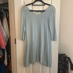 Pale blue blousy top/dress
